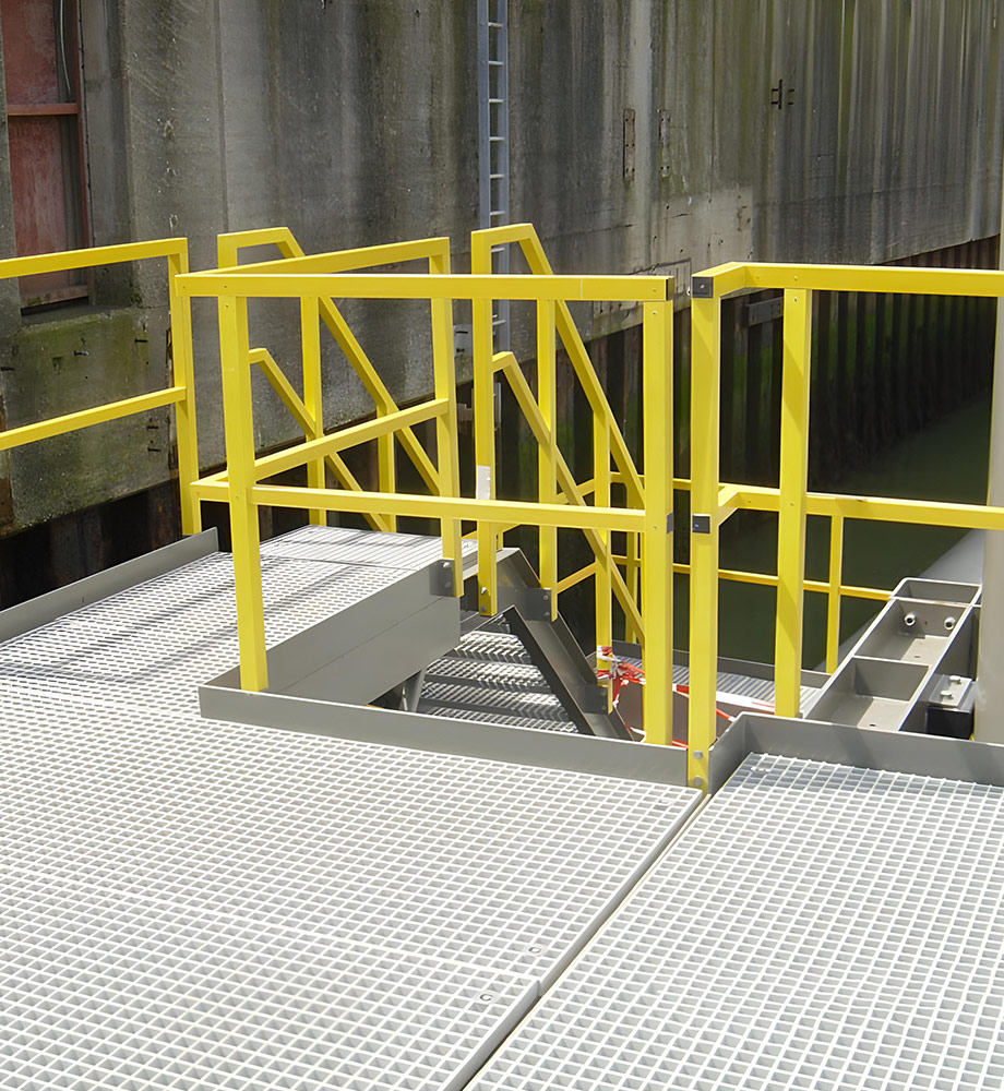 Square Type Handrail